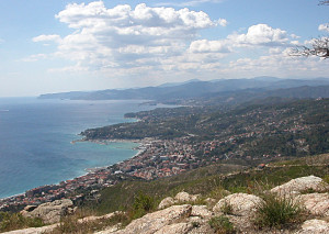 Varazze -terrazza Santuario della Guardia